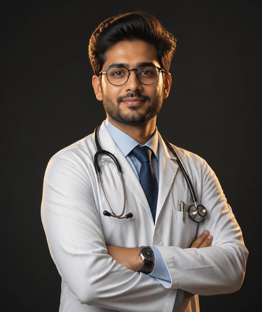 Medifly's founder, a practising doctor